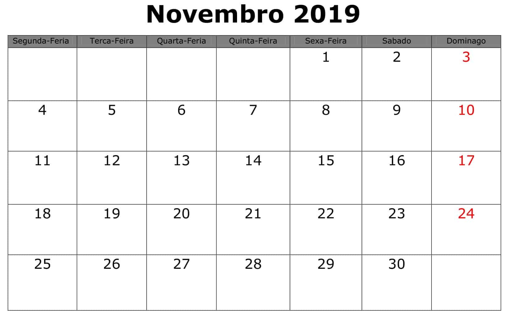 13, novembro, 2019